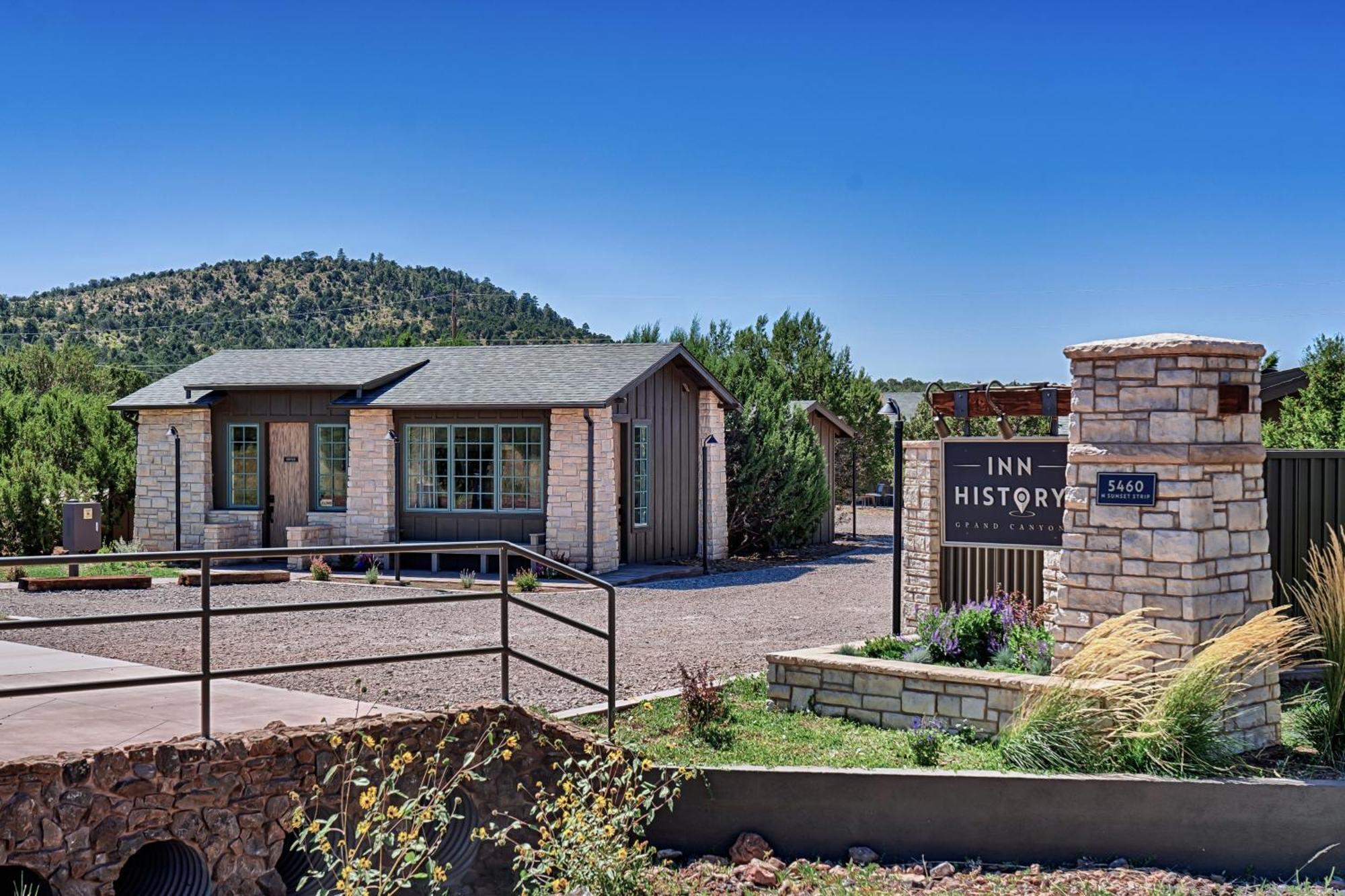 Inn History Grand Canyon Cabin Williams Bagian luar foto